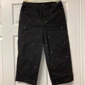 Rafaella petite capri pants size 10p